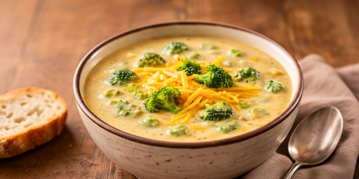 Creamy Easy Broccoli Cheddar Soup for Cozy Nights