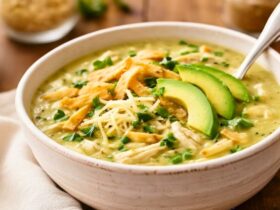 Creamy Green Chicken Enchilada Soup Recipe