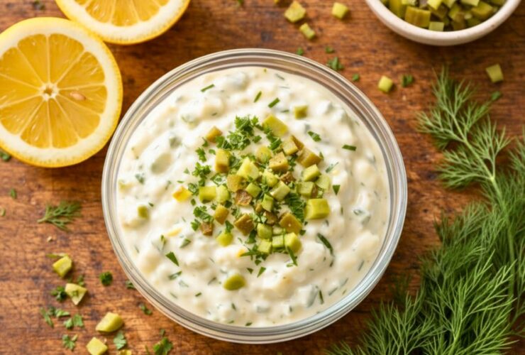 Creamy Homemade Tartar Sauce Recipe