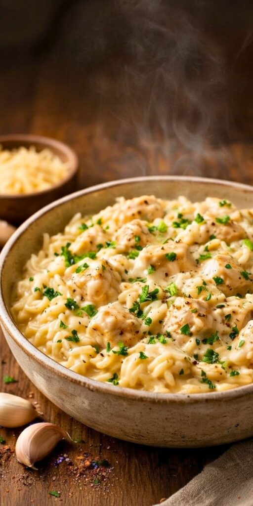 Creamy Instant Pot Chicken and Rice Recipe