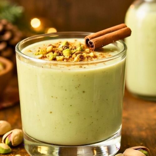 Creamy Pistachio Coquito Recipe
