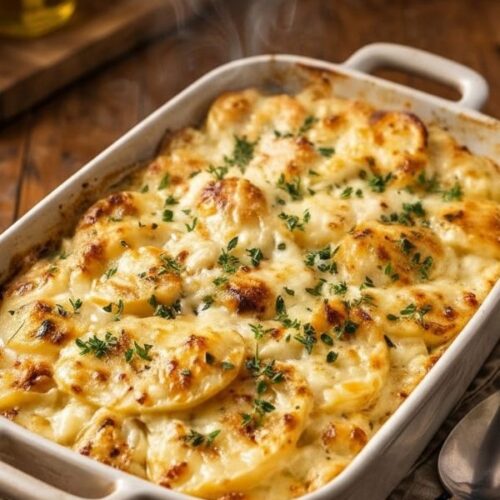 Creamy Scalloped Potatoes with Gruyere Easy Recipe for Cozy Comfort