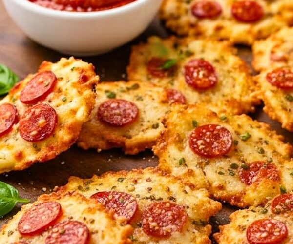 Crispy Pizza Chips Recipe