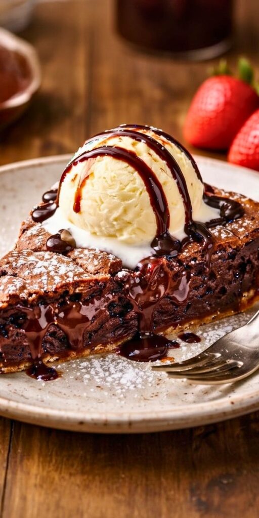 Decadent Hot Fudge Pie Recipe