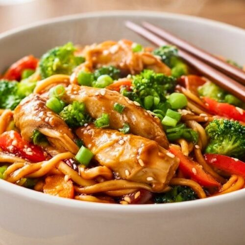Delicious Chicken Teriyaki Noodles Recipe