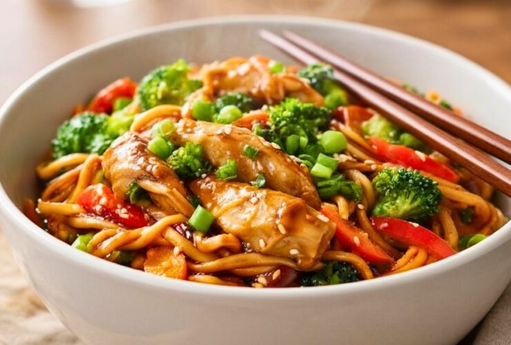 Delicious Chicken Teriyaki Noodles Recipe