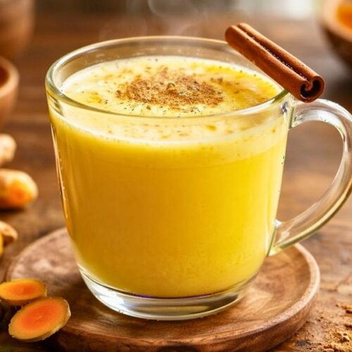 Golden Milk with Turmeric and Ginger Recipe