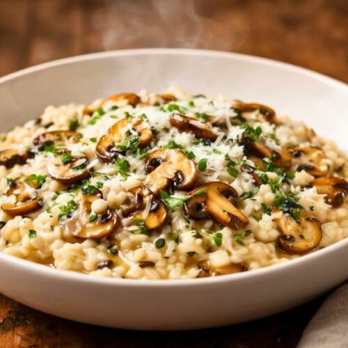 Gordon Ramsay Creamy Mushroom Risotto Recipe