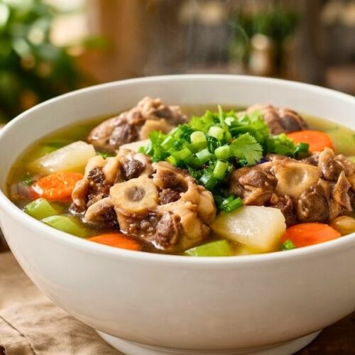Hawaii Style Oxtail Soup Recipe