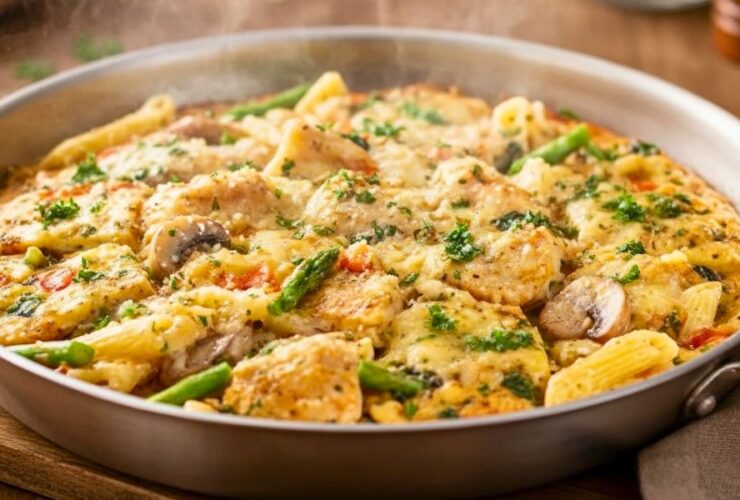 Healthy Cottage Cheese Egg Bake Recipe