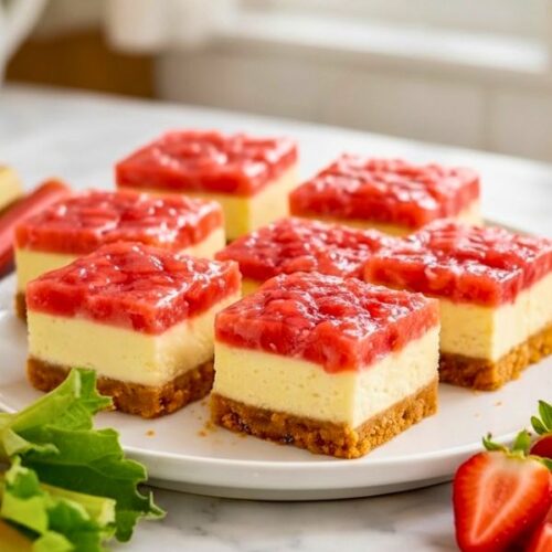 Ina Garten Rhubarb Cheesecake Squares Recipe