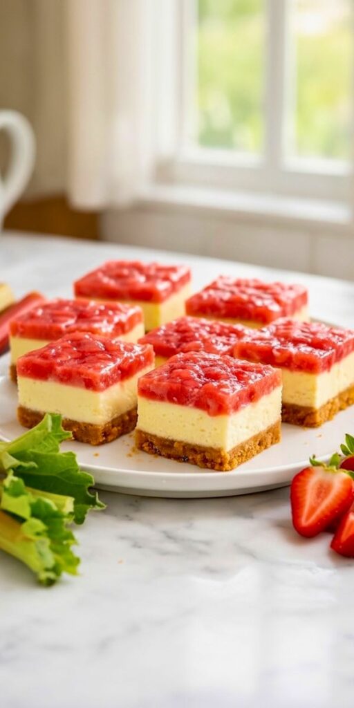 Ina Garten Rhubarb Cheesecake Squares Recipe