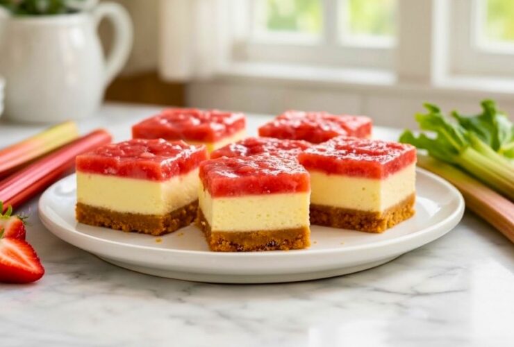 Ina Garten Rhubarb Cheesecake Squares Recipe