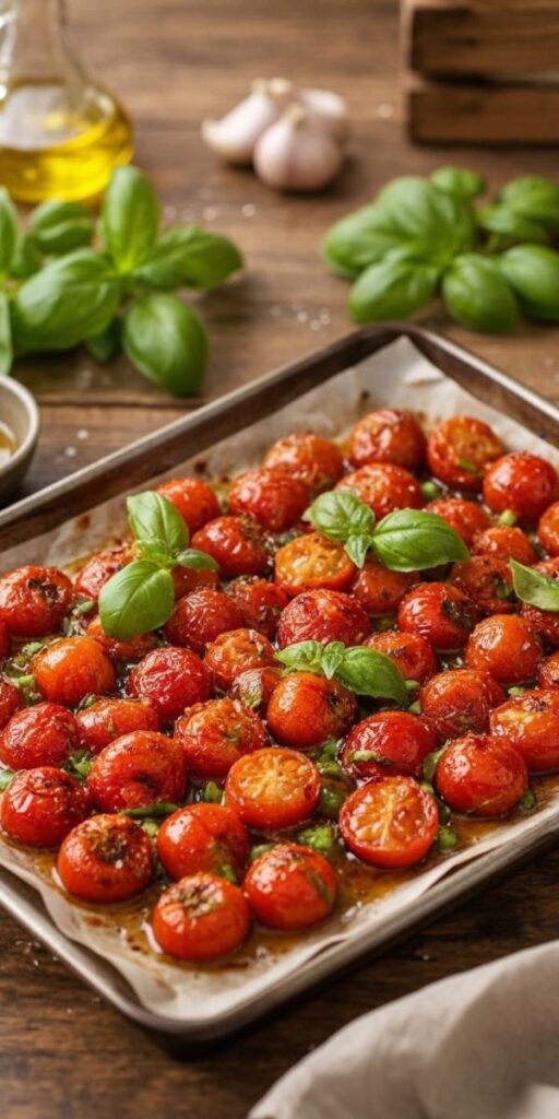 Ina Garten Roasted Tomatoes With Basil Recipe