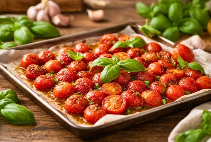 Ina Garten Roasted Tomatoes With Basil Recipe