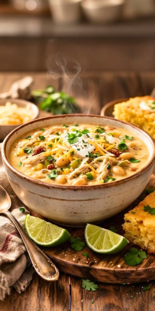 Joanna Gaines White Chicken Chili Recipe