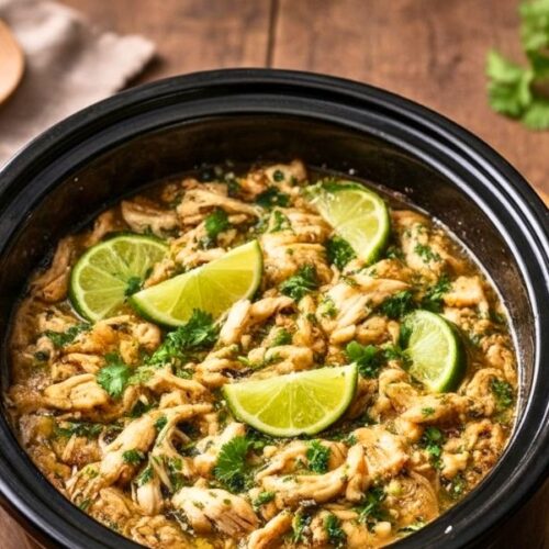 Juicy Slow Cooker Cilantro Lime Chicken Recipe