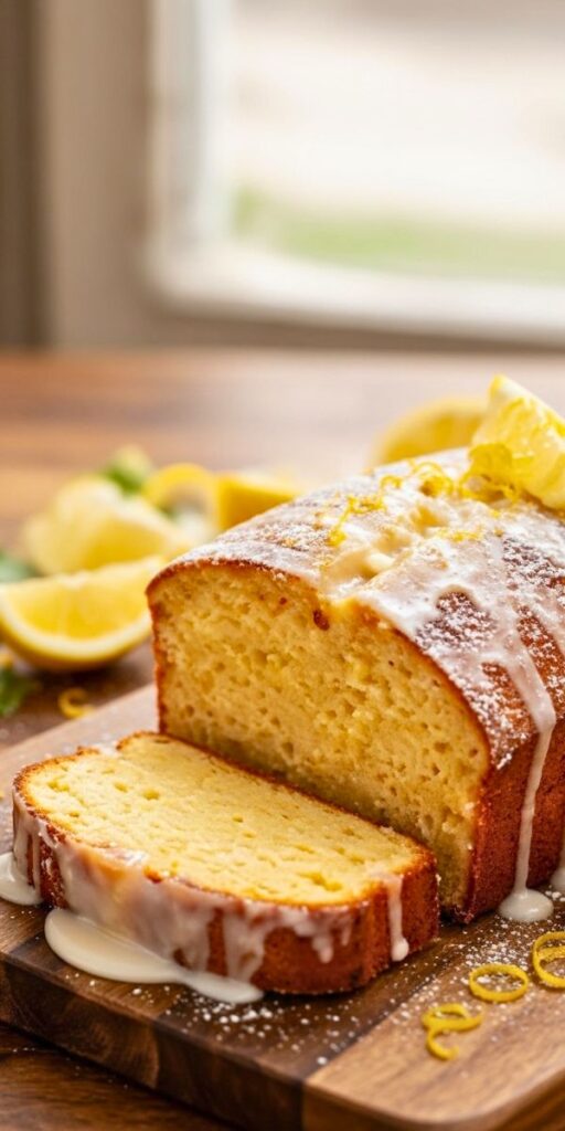 Lemon Yogurt Loaf Cake Recipe