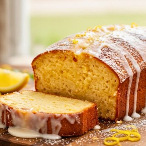 Lemon Yogurt Loaf Cake Recipe