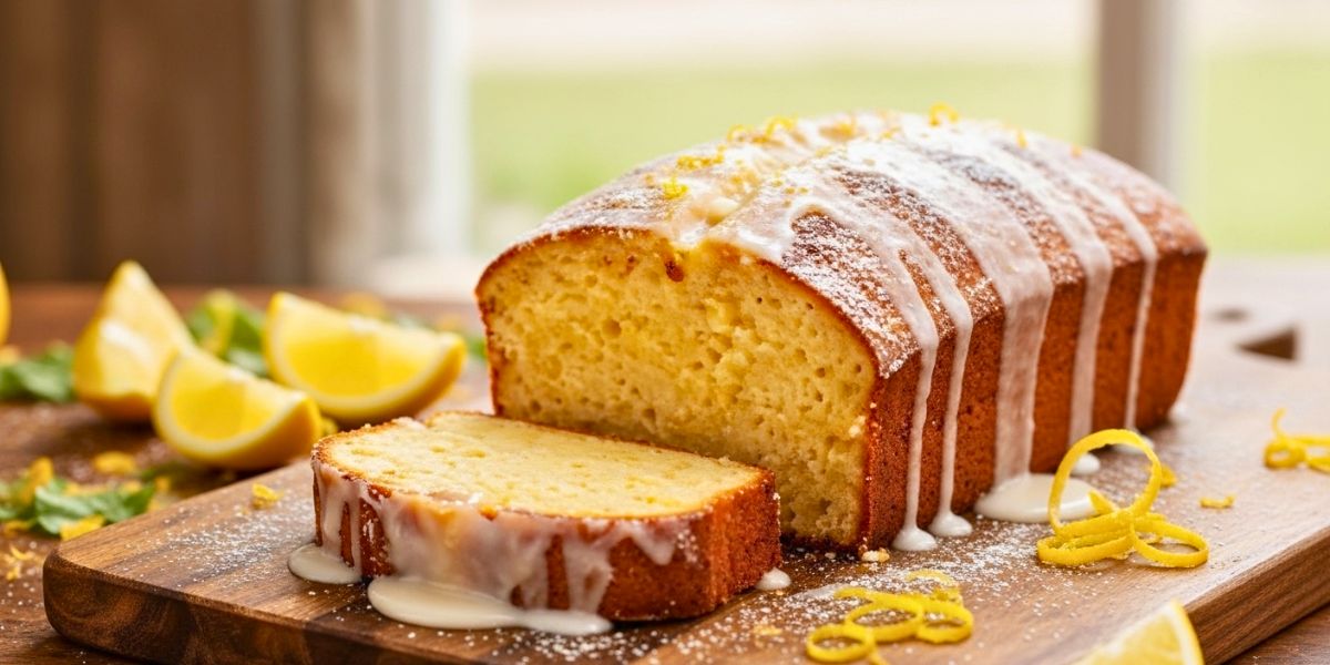 Lemon Yogurt Loaf Cake Recipe