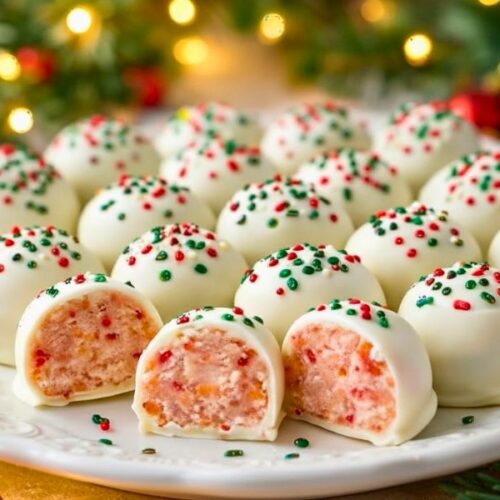 Little Debbie Christmas Tree Cake Truffles Recipe