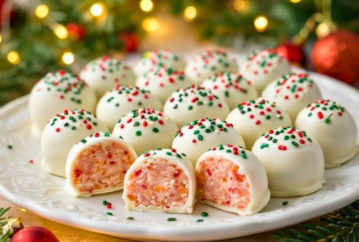 Little Debbie Christmas Tree Cake Truffles Recipe