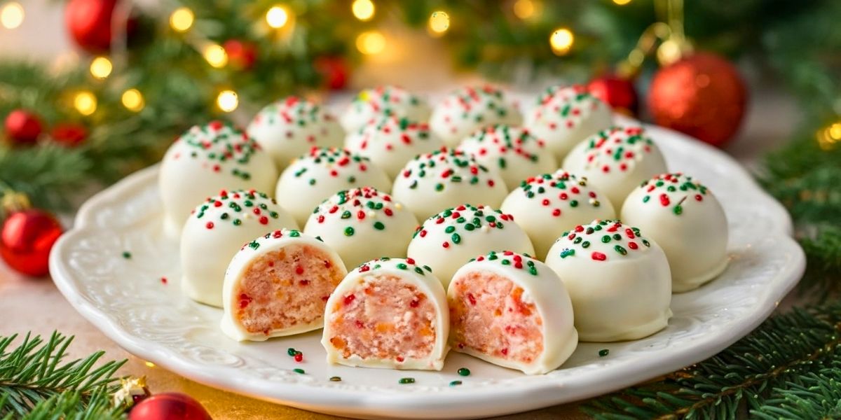 Little Debbie Christmas Tree Cake Truffles Recipe