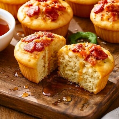 Maple Bacon Pancake Muffins Recipe