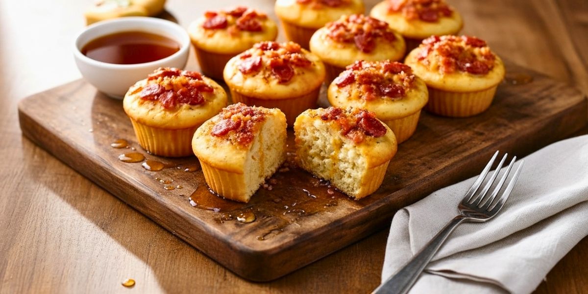 Maple Bacon Pancake Muffins Recipe