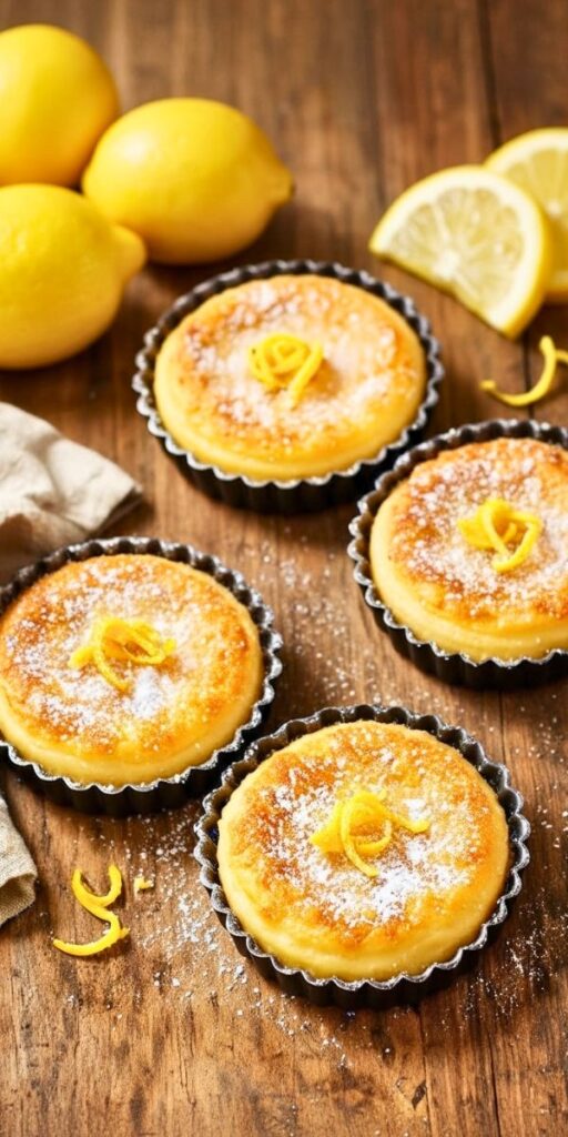 Mini Baby Lemon Impossible Pies Recipe
