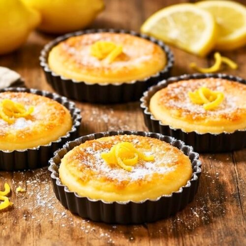Mini Baby Lemon Impossible Pies Recipe