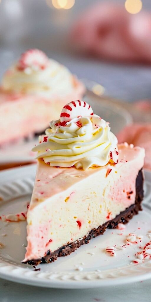No-Bake Peppermint Cheesecake Recipe
