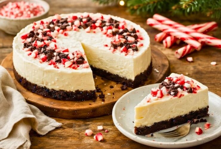 No-Bake Peppermint Cheesecake Recipe