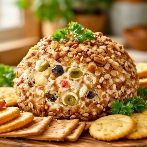 Olive Cheese Ball Recipe