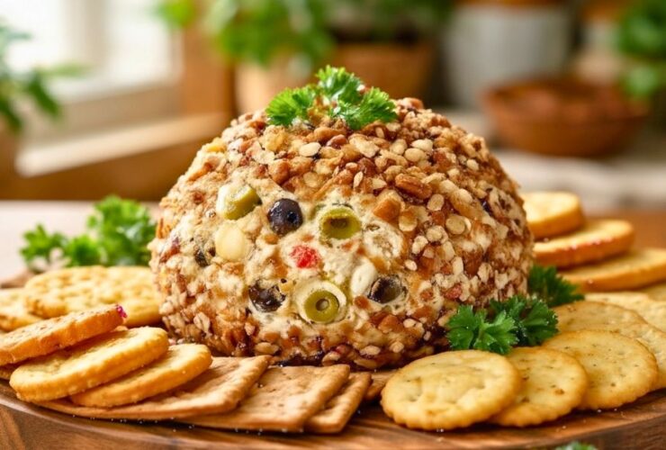 Olive Cheese Ball Recipe