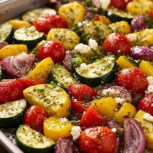 One-Pan Greek Vegetables Recipe