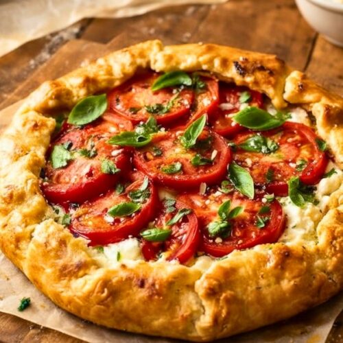 Perfectly Irresistible Rustic Tomato & Ricotta Galette Recipe