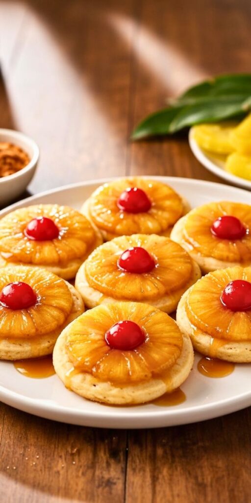 Pineapple Upside Down Sugar Cookies Recipe