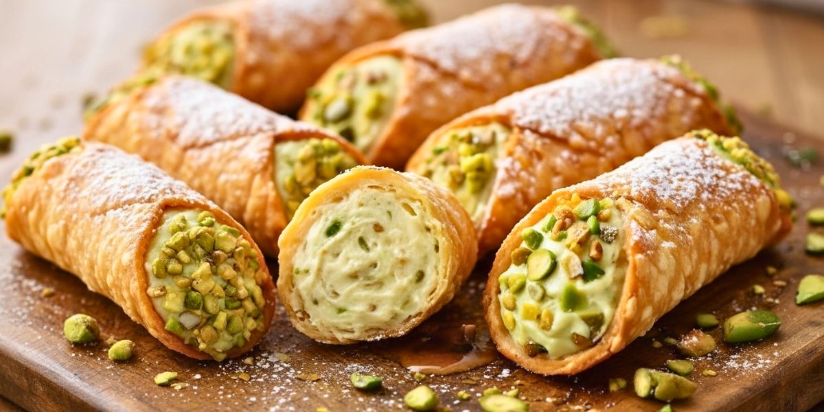 Pistachio Cannoli Recipe