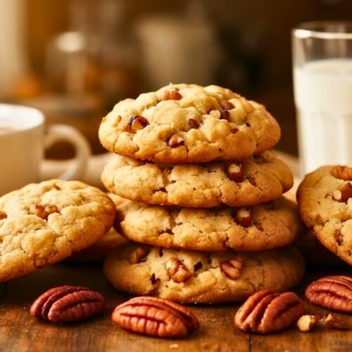 Soft Pecan Drop Cookies Recipe