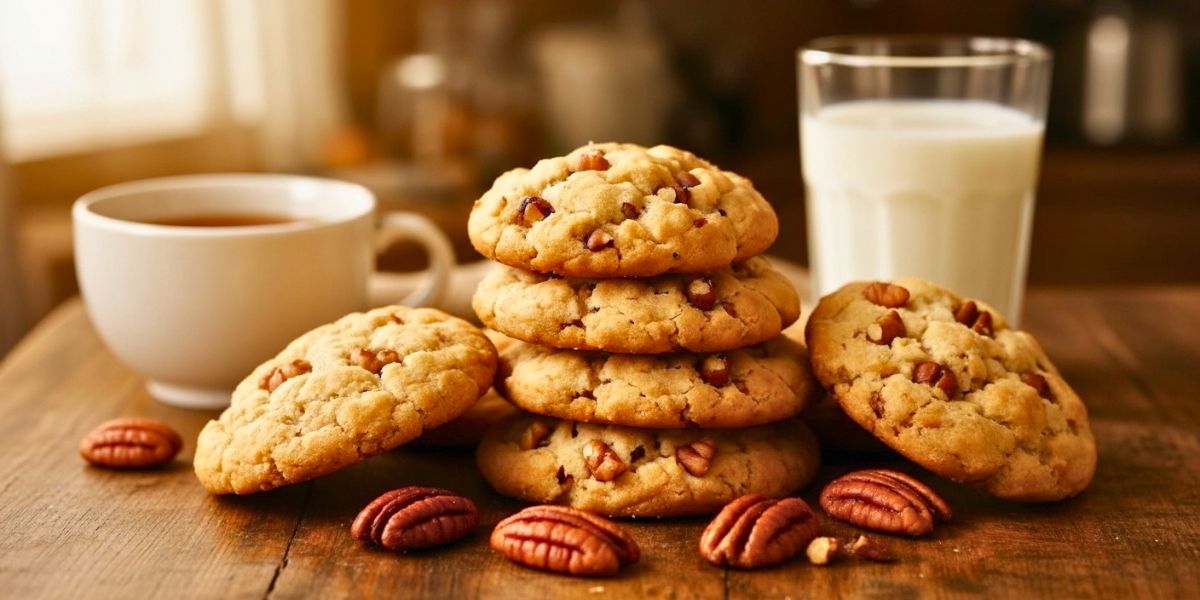Soft Pecan Drop Cookies Recipe