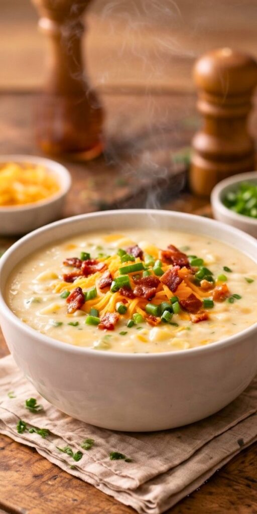 The Best Creamy Potato Soup Recipe
