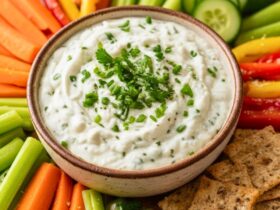 Whipped High Protein Cottage Cheese Ranch Dip Recipe