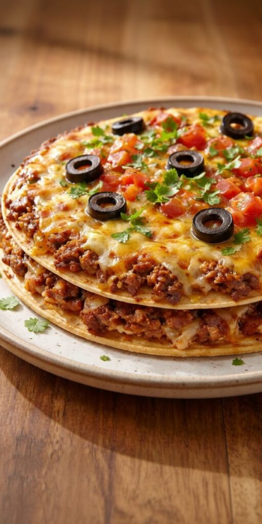 Better Than Taco Bell Mexican Pizza Recipe