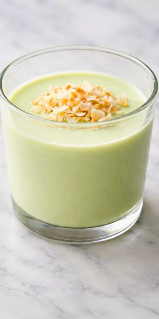 Creamy Pandan Coconut Panna Cotta Recipe