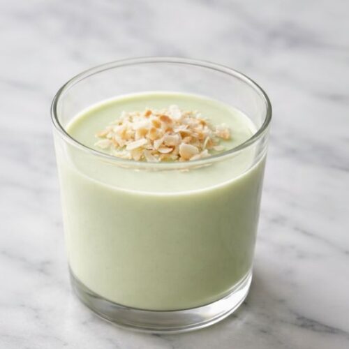 Creamy Pandan Coconut Panna Cotta Recipe