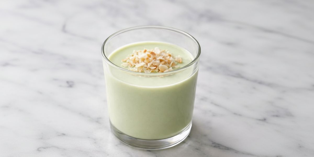 Creamy Pandan Coconut Panna Cotta Recipe