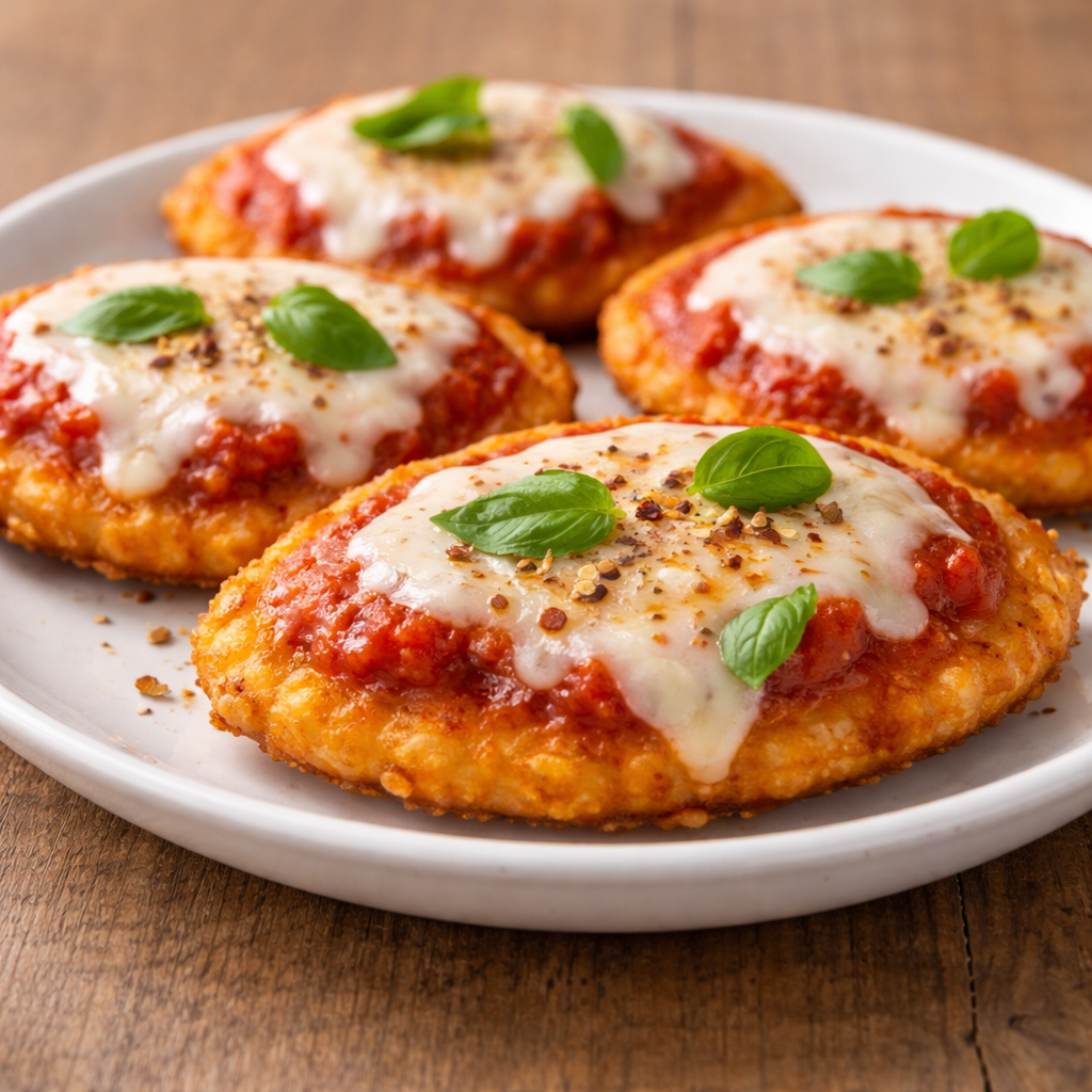 Delicious Fried Pizzelle Recipe with Tomato Sauce and Cheese Recipe