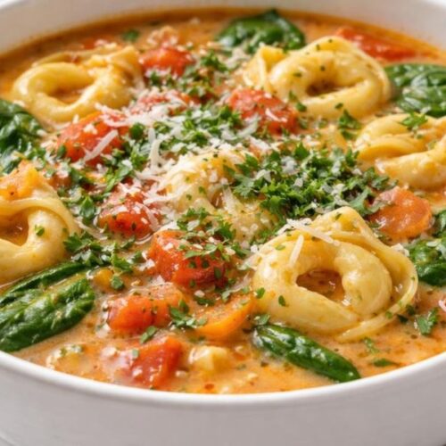 Hearty Tuscan Tortellini Soup Recipe