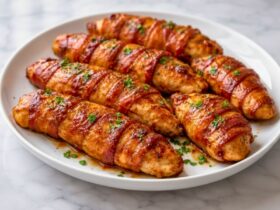 Irresistible Bacon Wrapped Chicken Tenders Recipe